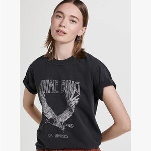 ANINE BING Women's Lili Tee Eagle